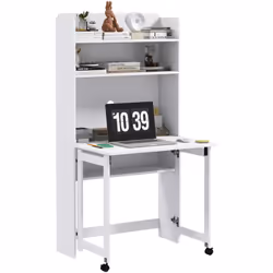 Description générale Inspiré par les nouvelles tendances du home staging, ce bureau mural pliable est parfait pour les petits ...