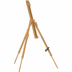 Ce chevalet pliable en bois de hêtre est le meilleur choix pour la pratique de la peinture. Ce modèle réglable en hauteur pro ...