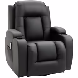 Ce magnifique fauteuil de massage est synonyme de détente et de relaxation. Il possède 8 points de massage et dispose même d' ...