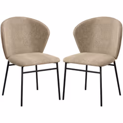 Le style résolument moderne et épuré de ces chaises s'intégrera parfaitement dans votre intérieur aux accents autant rétro qu ...