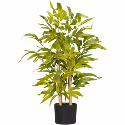 Ajoutez une touche de vert dans votre salon, bureau, entrée, terrasse avec ce splendide bambou artificiel. Grâce à sa quantit ...