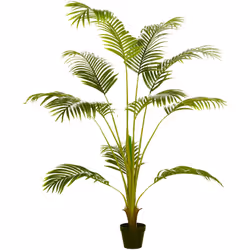 Ajoutez une touche de vert dans votre salon, votre chambre ou votre bureau avec ce splendide palmier artificiel variété Sanwe ...