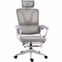 Ce magnifique fauteuil de bureau manager avec repose-pied pliable est à la fois confortable et ergonomique. Vous pouvez ajust ...