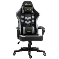 Vinsetto - Fauteuil de bureau - Plastique - 61x70x129cm - Noir