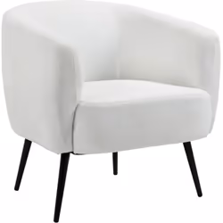Sublimez votre intérieur avec ce magnifique fauteuil lounge. Son élégance, confort cocooning et joli coloris effet laine bouc ...