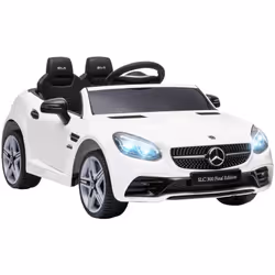 Caractéristiques : - Voiture électrique enfant sous licence officielle Mercedes SLC 300 Final Edition - Votre enfant sera att ...
