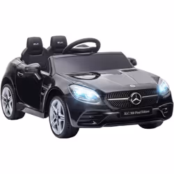Caractéristiques : - Voiture électrique enfant sous licence officielle Mercedes SLC 300 Final Edition - Votre enfant sera att ...