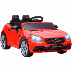 Caractéristiques : - Voiture électrique enfant sous licence officielle Mercedes SLC 300 Final Edition - Votre enfant sera att ...