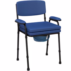 Chaise percée pour faire vos besoins, chaise de toilette, ou chaise d'aisance , cette chaise multifonction facilitera grandem ...