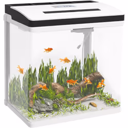 Réveillez votre passion pour l'aquariophilie avec cet aquarium PawHut. Cet aquarium moderne est équipé d'une pompe à eau, d'u ...
