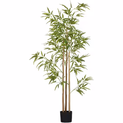 Ajoutez une touche de vert dans votre salon, votre chambre ou votre bureau avec ce splendide bambou artificiel. Avec sa grand ...