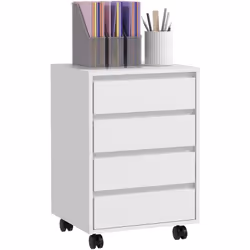 Description générale Ce caisson de bureau est la solution idéale pour garder vos documents et fournitures de bureau bien orga ...