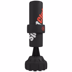 SPORTNOW - Sac de boxe sur pied - Plastique - 58x58x175cm - Noir