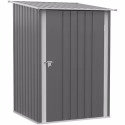 Description générale Ce cabanon de jardin en tôle d'acier est idéal pour le rangement de vos outils et équipements de jardin  ...