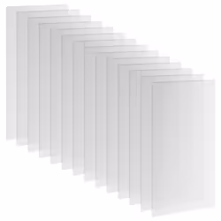 Outsunny - Panneaux de polycarbonate alvéolaire - Polycarbonate - 121x61x0.4cm - Transparent
