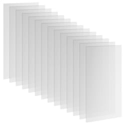 Outsunny - Panneaux de polycarbonate alvéolaire - Polycarbonate - 121x61x0.4cm - Transparent