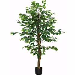 Ajoutez une touche de vert dans votre salon, bureau, entrée, terrasse avec ce splendide ficus artificiel. Avec ses 882 denses ...