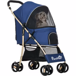 Offrez à votre compagnon à quatre pattes le confort et la sécurité lors de vos promenades avec cette poussette pour animaux d ...