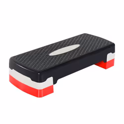 HOMCOM - Stepper daerobic - PP - 68x29x15cm - Rouge