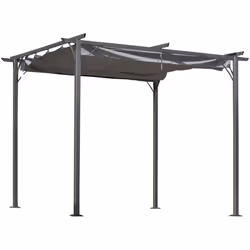 Description générale Cette magnifique pergola vous permettra de passer d'agréables moments à l'extérieur tout en étant protég ...