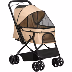 Cette superbe poussette buggy est conçue pour votre animal de compagnie afin de faciliter vos déplacements : promenade, cours ...