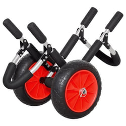 HOMCOM - Chariot de surf - Aluminium - 64x55x38.5cm - Rouge