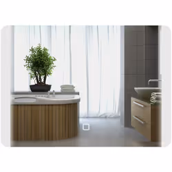 Ce splendide miroir lumineux LED diffusera une lumière harmonieuse dans votre salle de bain. Equipé d'un interrupteur tactile ...