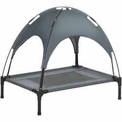 Ce superbe lit sur pied bicolore gris noir avec velum en forme de dôme apportera une touche d'originalité, de modernité et d' ...