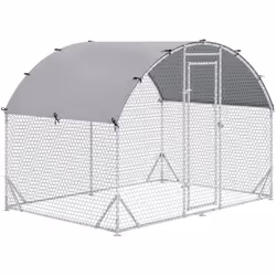 Description générale Cette cage à poules PawHut est conçue pour accueillir plusieurs poules tout en leur offrant un environne ...