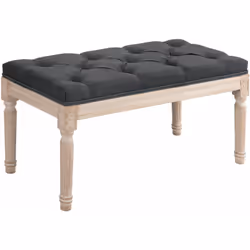 Ce sublime tabouret repose-pied capitonné style classique ajoutera une touche d'élégance supplémentaire à votre intérieur. Ca ...