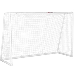 Sportnow - But de football cage de foot but futsal - dim. 3L x 1,2l x 2H m - pvc blanc