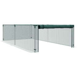 Outsunny - Serre de jardin serre à tomates filet protection porte hdpe vert