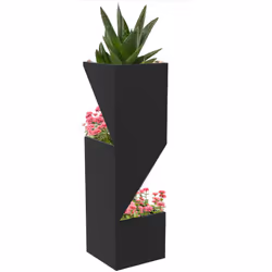 Ce pot de fleur peut pleinement répondre à vos attentes pour construire un magnifique jardin dans votre cour. Fabriqué en aci ...