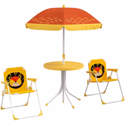 Ce joli ensemble salon de jardin pour enfant design lion apportera une touche d'originalité et d'élégance supplémentaire à vo ...