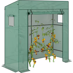 Description générale Cette serre de jardin Outsunny permet de prolonger la période de croissance de vos plantes en les protég ...