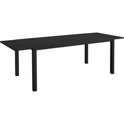 Vous cherchez une table en aluminium extensible pour votre jardin qui vous permette de vous réunir en famille ? Cette table d ...
