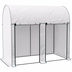 La serre à tomates Outsunny avec 2 portes d'entrée est une solution spacieuse et pratique pour les jardiniers de tous niveaux ...