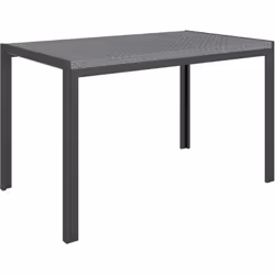 Apportez une touche d'élégance à votre intérieur ou extérieur avec cette superbe table de jardin pour 4 personnes. En métal a ...