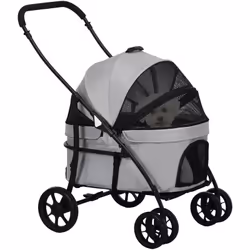 Description générale Cette poussette pour animaux de compagnie est idéale pour faciliter vos déplacements avec votre chien ou ...