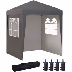 Cette magnifique tonnelle pop-up pliante pourrait vous offrir de l'ombre ou vous le souhaitez ! C'est un barnum design et pra ...