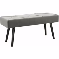 HOMCOM vous propose cet élégant banc de chambre. Ce banc rembourré peut servir de banc d'assise, de banc de bout de lit ou de ...