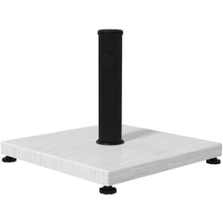 Pied de parasol - base de lestage poids net 12 Kg métal