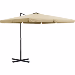 Cet élégant parasol déporté est idéal pour profiter entre amis ou en famille de votre extérieur ! Pour vous assurer une utili ...