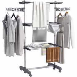 Set de haute qualité, de pratique et de légèreté, ce séchoir à linge est indispensable pour toutes les familles. Il offre un ...