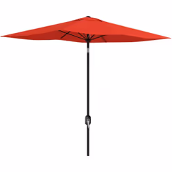 Ce joli parasol inclinable Outsunny en aluminium et métal vous protègera efficacement du soleil grâce à sa toile polyester ha ...