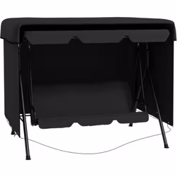 Cette housse de protection pour balancelle de jardin est fabriquée en PE résistant et étanche. Cette bâche est idéale pour pr ...