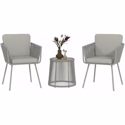 Ce splendide ensemble de jardin 2 personnes 3 pièces style colonial en résine filaire vous permettra de profiter au mieux des ...