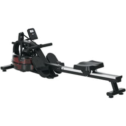 Sportnow - Rameur à eau rameur pliable 6 niveaux de résistance écran lcd multifonction noir