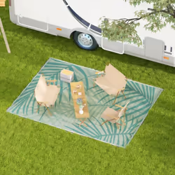 Description générale Ce tapis d'extérieur Outsunny est idéal pour une utilisation polyvalente, que ce soit pour le camping, l ...