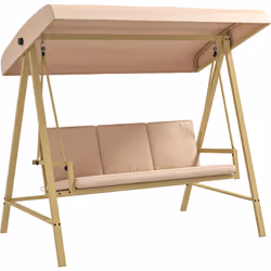 Cette jolie balancelle jardin grand confort sera parfaite pour vous détendre et faire un break au soleil ou à l'ombre. Dispos ...